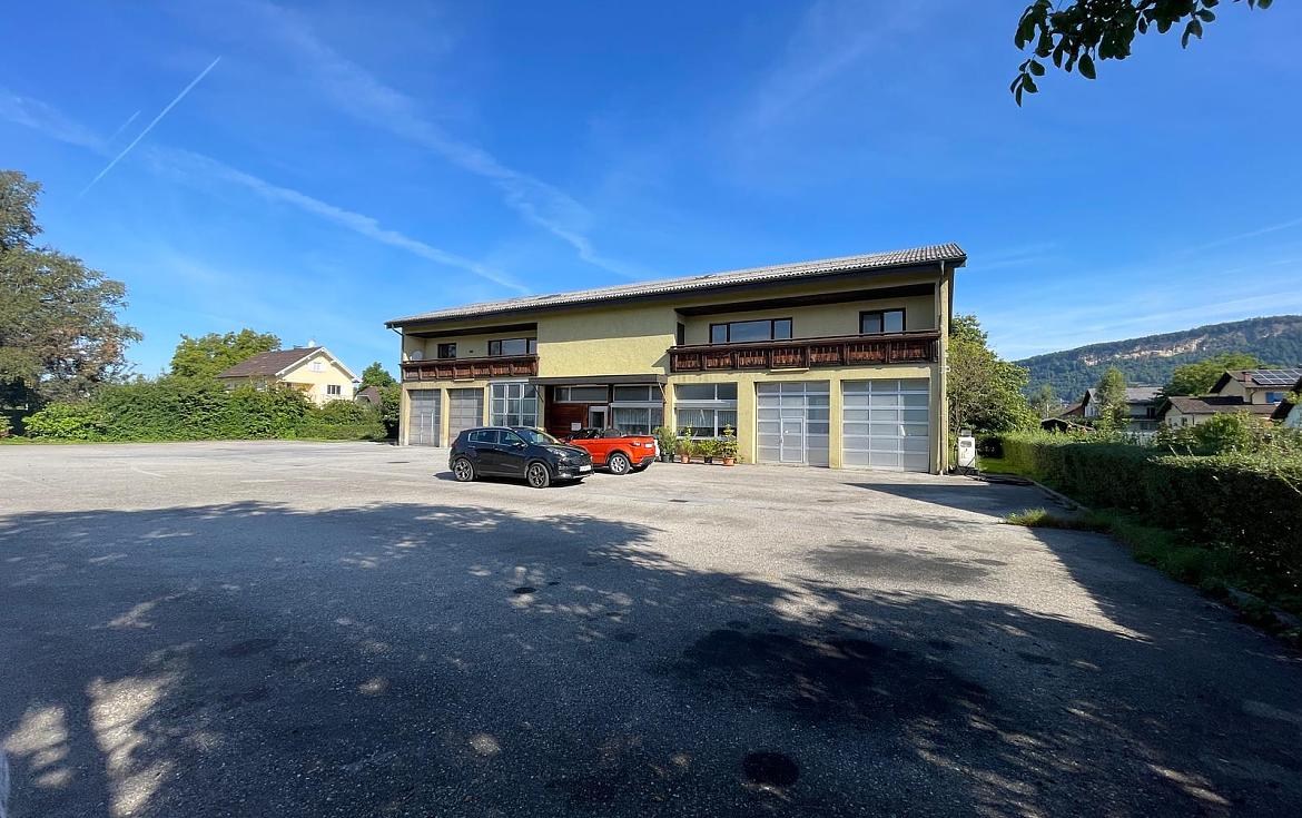 Grundstück inkl. Gebäude und Nebenflächen zu vermieten! in Wolfurt