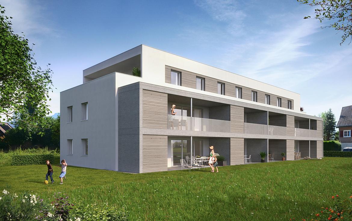 moderne 4-Zi-Neubauwohnung