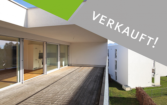 2-Zi-Penthousewohnung in Ruhelage